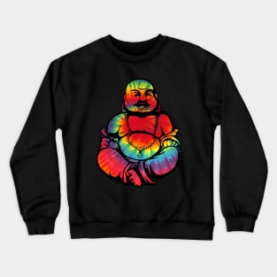 Tie-Dye Buddha Crewneck Sweatshirt